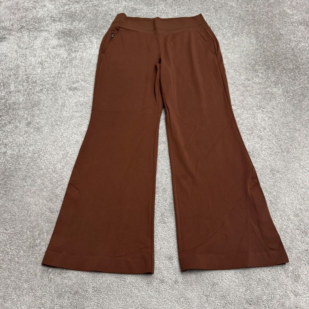 Athleta Brown Wide-Leg Leggings